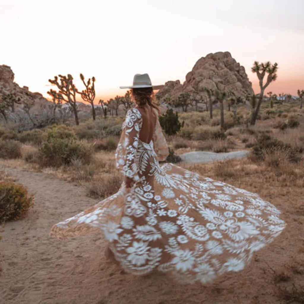 Floral Evening Dress